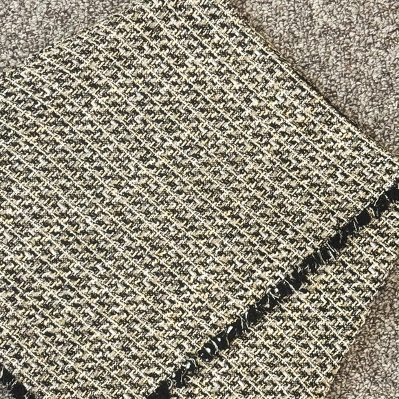 Express Black and Gold Tweed Skirt - Picture 3 of 6